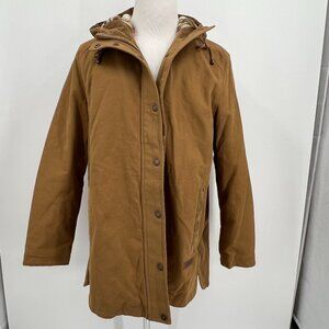 Pendleton Women’s XXL Brown Canvas Cedar Creek Parka Jacket Water-Resistant